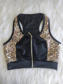 Tops Fitness com Zíper