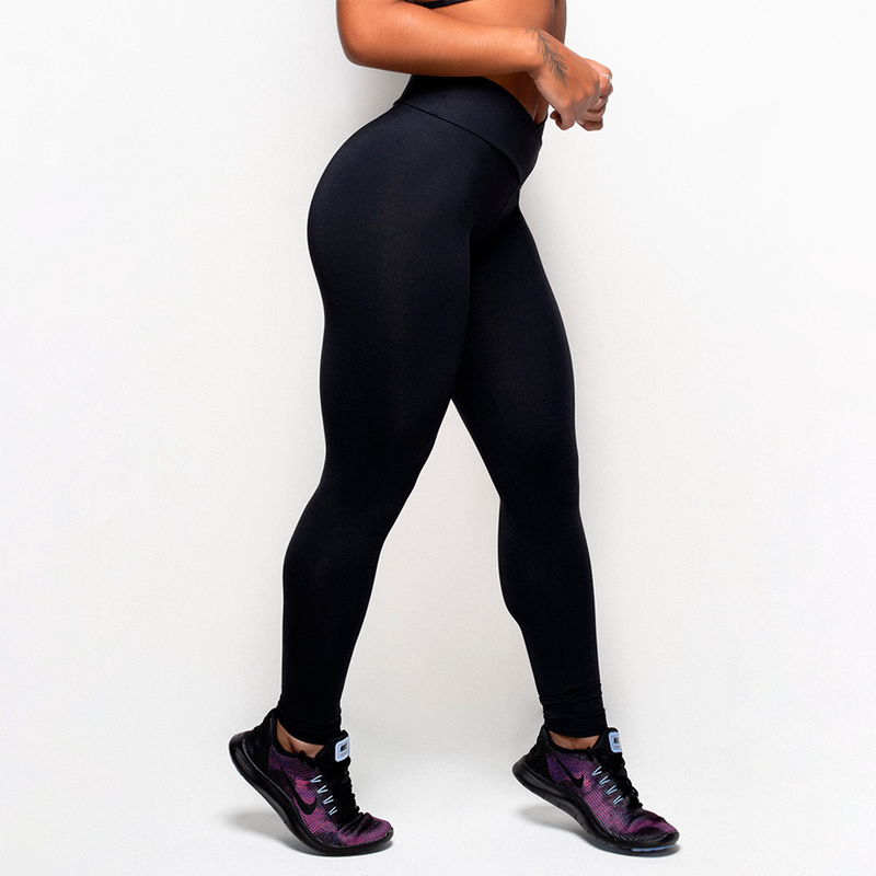 Calça legging de Suplex Cintura Alta Confort+