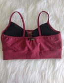 Tops Fitness Alça Fina Cor Única