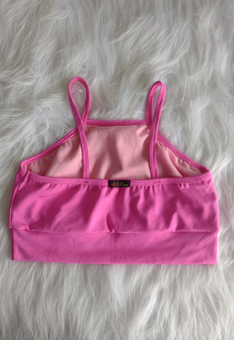 Tops Fitness Alça Fina Cor Única