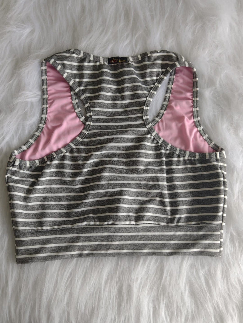 Tops Fitness com Zíper