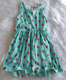 Vestido Infantil Saia Ondulada Modernidade e Estilo de Sobra!