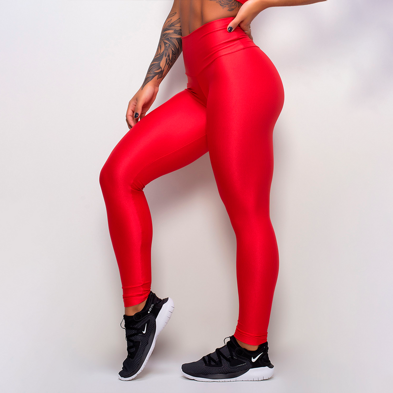 Calça legging de Cirrê Cintura Alta Para Treinos ou Qualquer Ocasião!