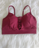 Tops Fitness Alça Fina Cor Única