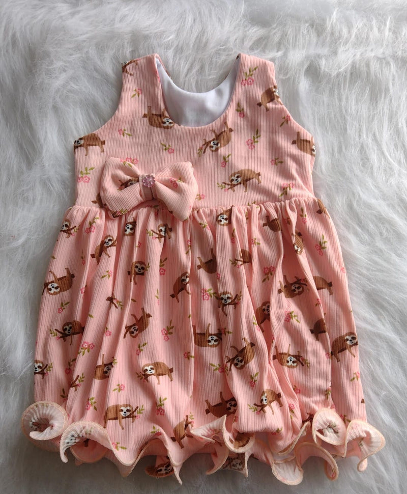 Vestido Infantil Saia Ondulada Modernidade e Estilo de Sobra!