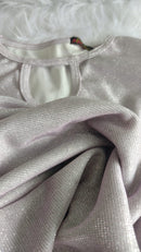 Blusa Ombro de Fora Brilhosa