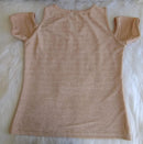 Blusa Ombro de Fora Brilhosa