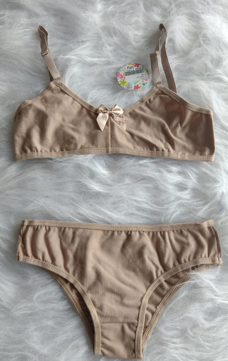 Conjunto Juvenil Calcinha e sutiã Para Mocinhas