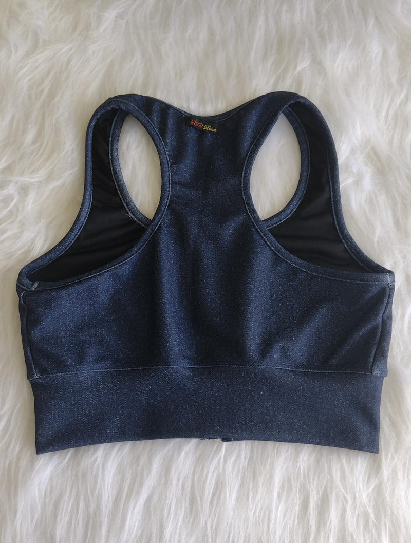 Tops Fitness com Zíper