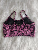 Tops Fitness Alça Fina Estampa Rabisco