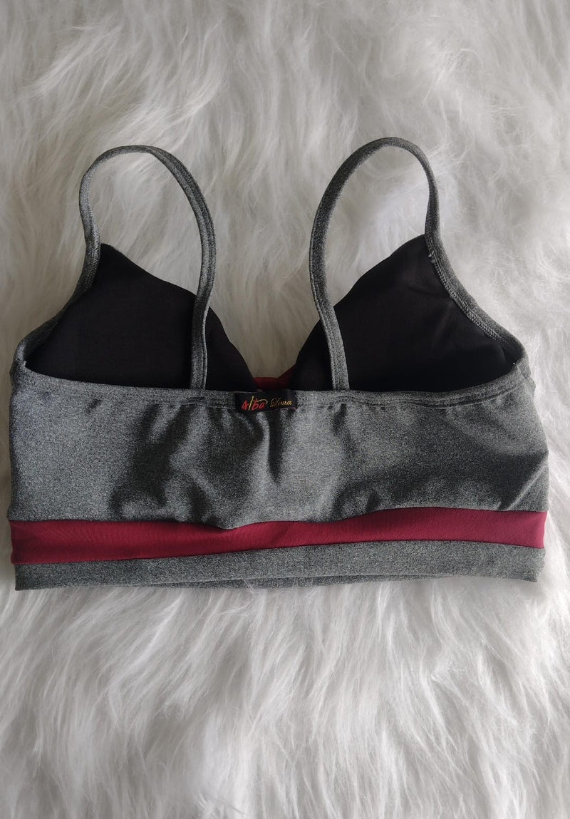 Tops Fitness Alça Fina Cor Única