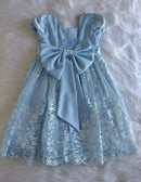 Vestido de Tule Bordado Estilo Princesa Para Festas