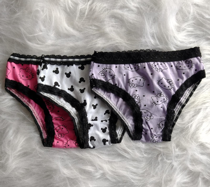 Kit 3 Calcinhas Facilidade e Economia