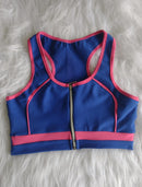 Tops Fitness com Zíper