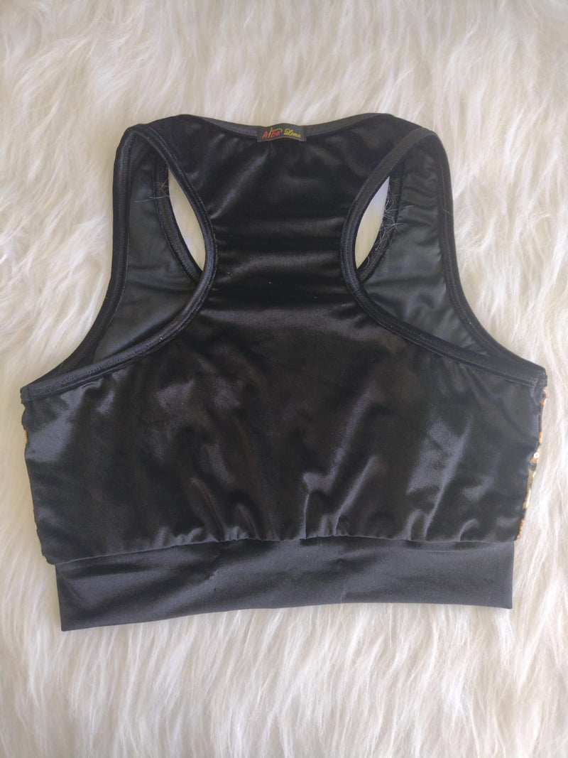 Tops Fitness com Zíper