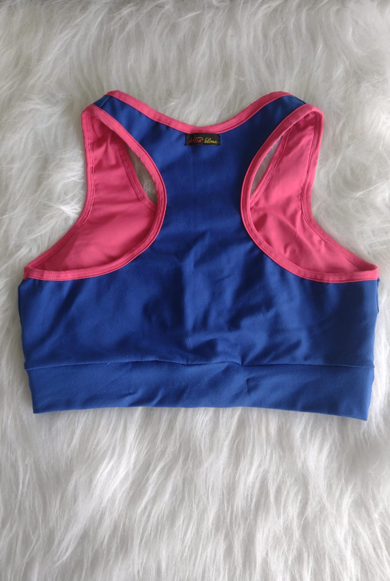 Tops Fitness com Zíper