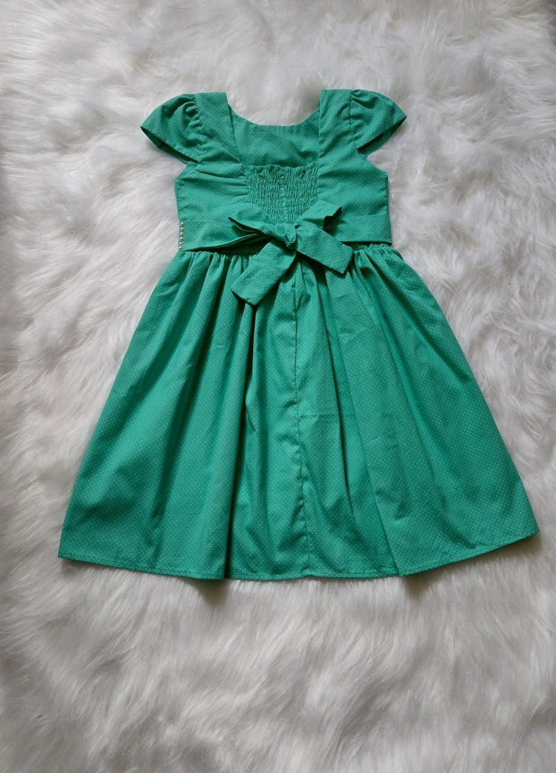 Vestido infantil com manga japonesa