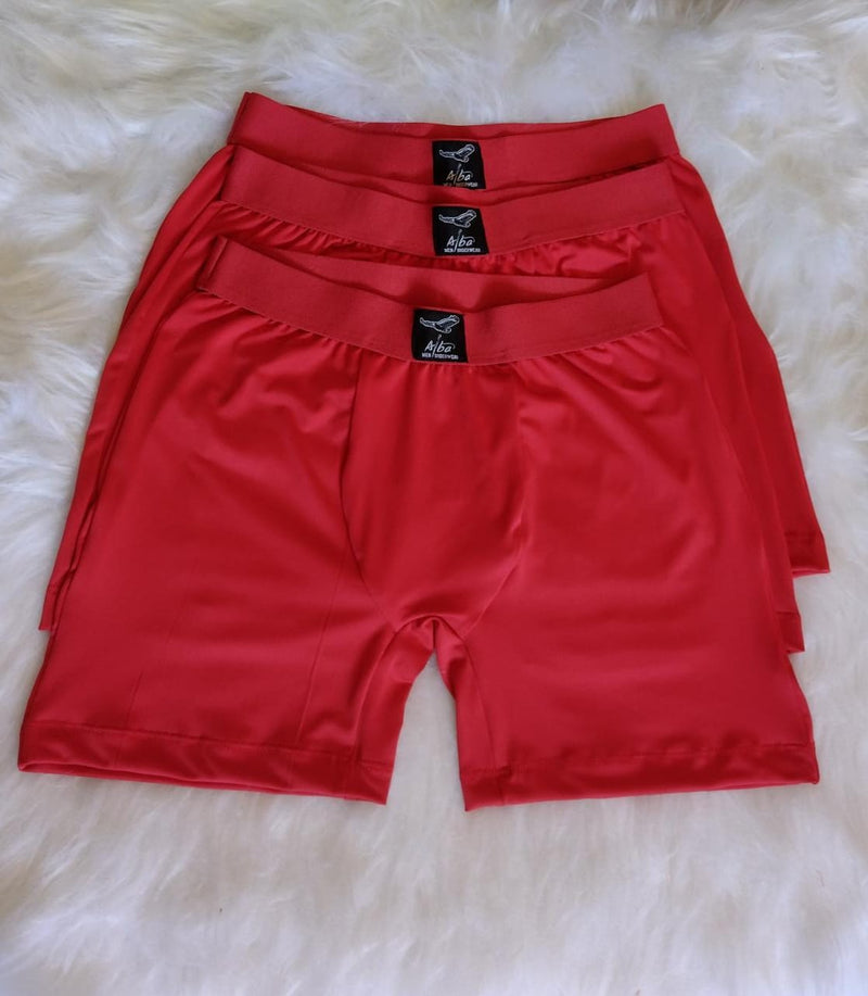 Cuecas Boxer de malha suplex