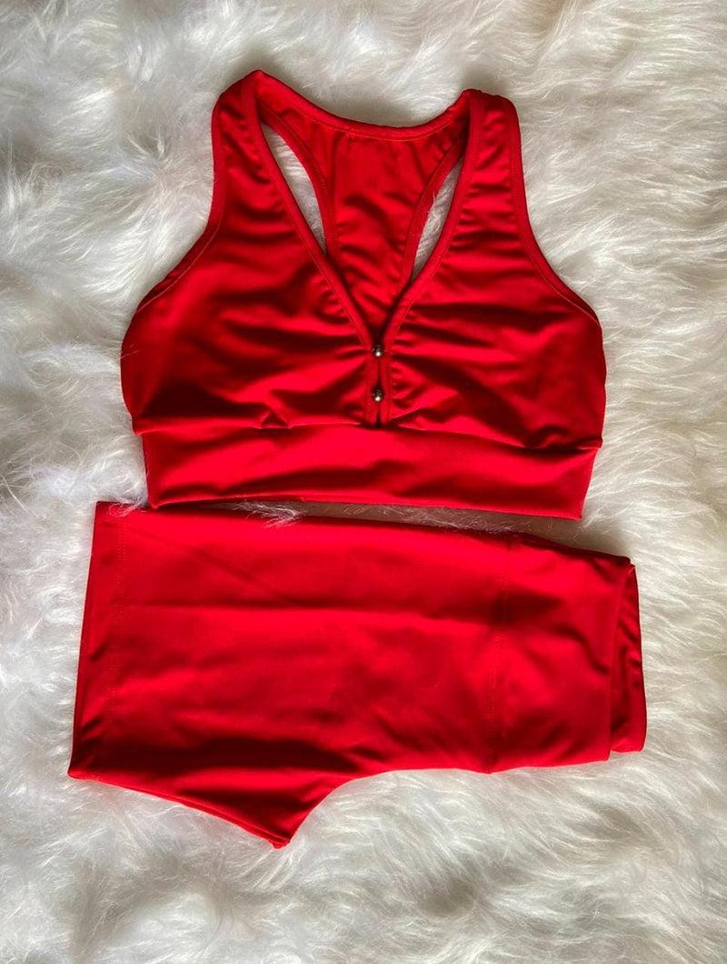 Conjuntos Fitness Cor Única